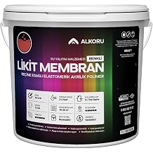 13 KG Likit Membran Renkli Re ine Esasl  S v  Su Yal t m Malzemesi K rm z