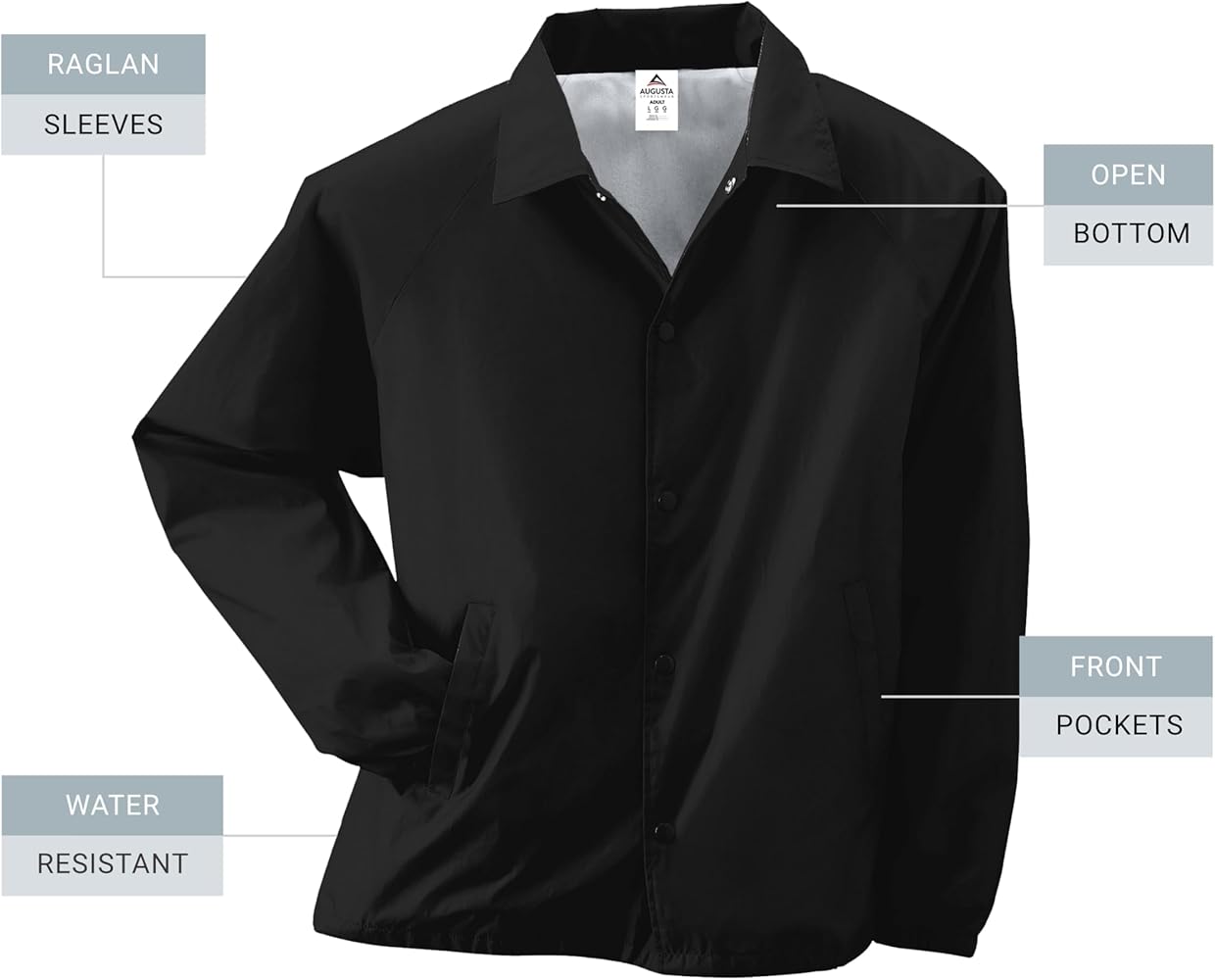 タグ付/22S/コーチジャケット/S/ナイロン/ブラック/ タグ付/22S/コーチジャケット/S/ナイロン/ブラック/