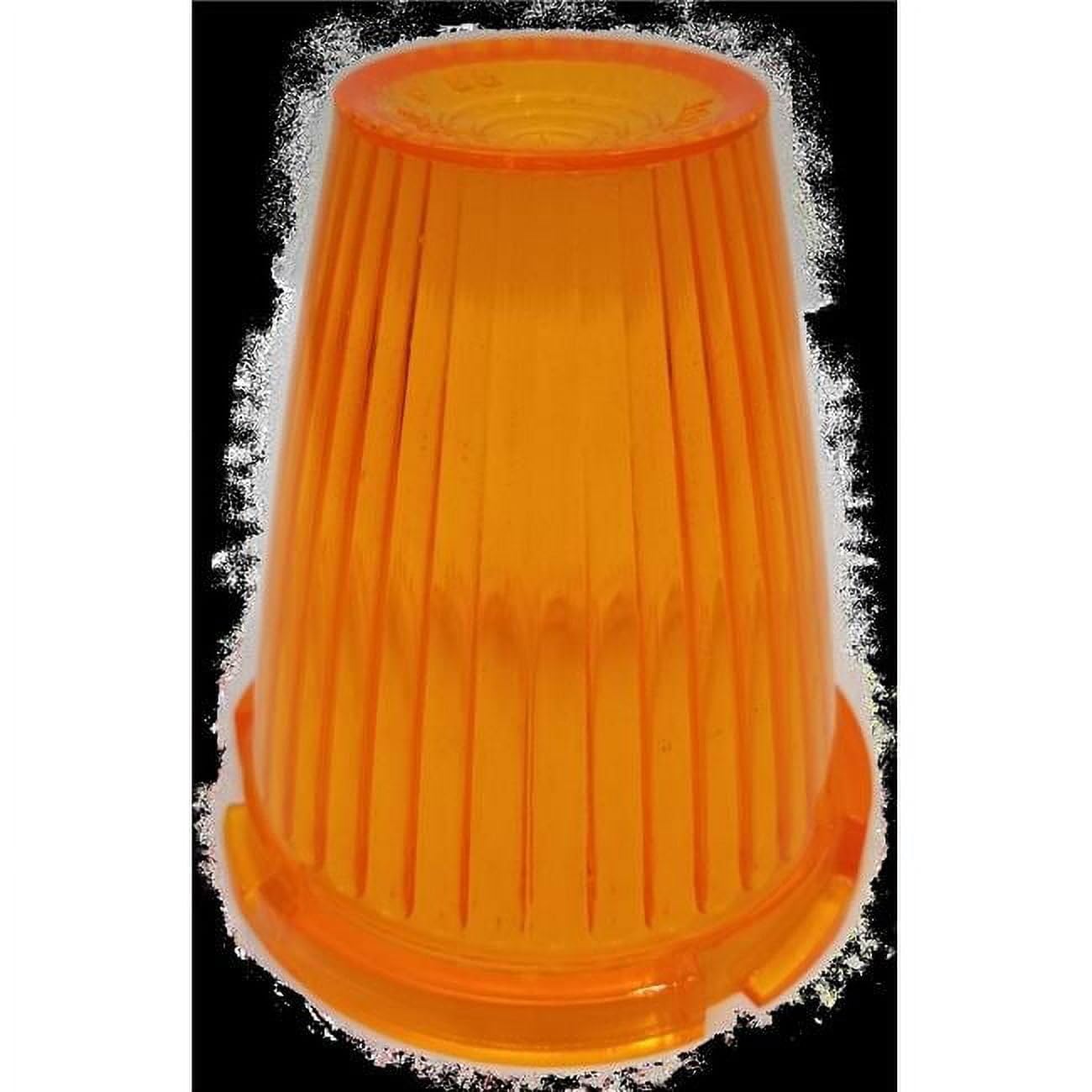 Barjan 0499032A Lens Cut Off Top Torpedo - Amber