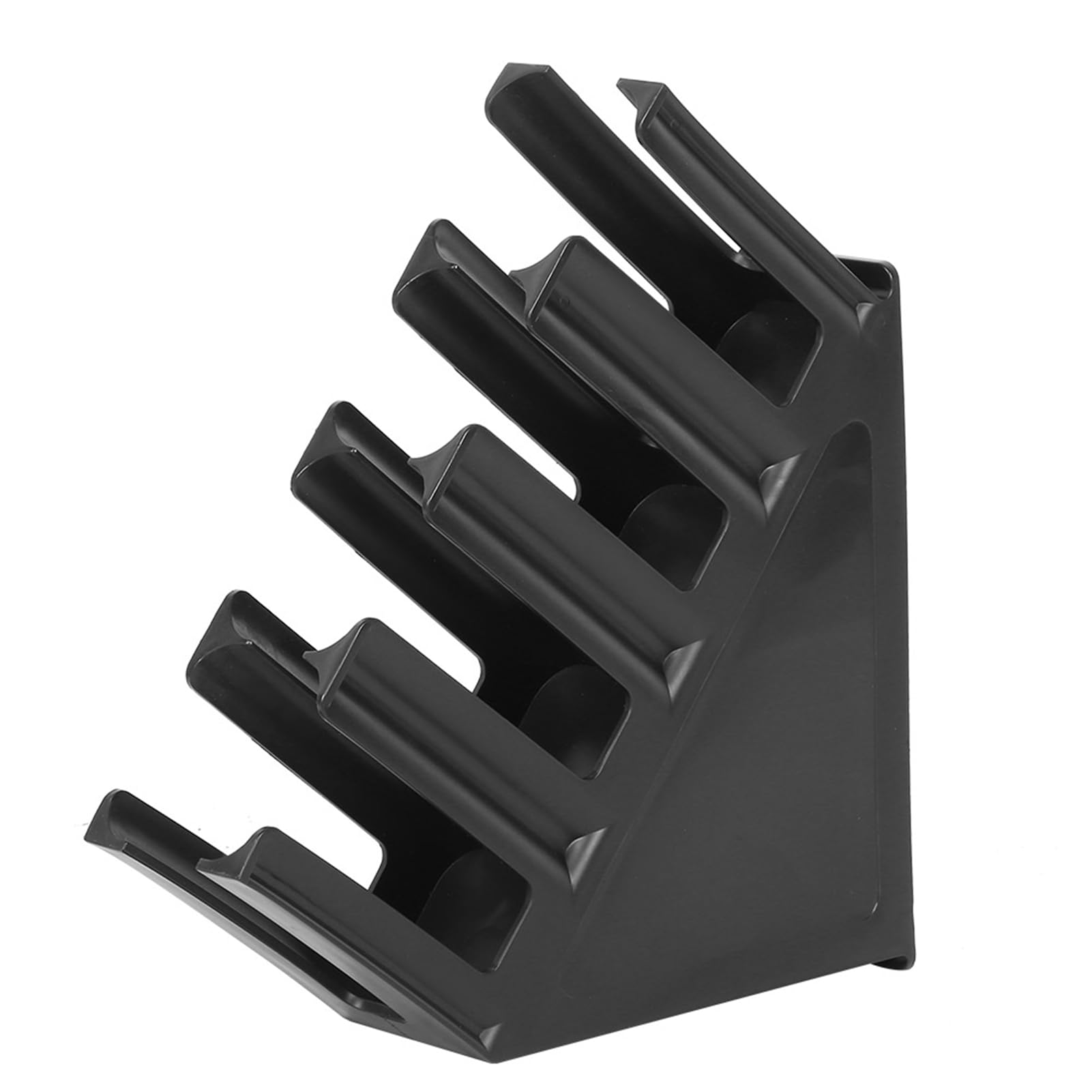 Jeffergarden Organizer na Filiżanki Kawy Stojak Plastikowy Blat Uchwyt na Kubek 38 X 29 X 11 Cm z oddzielną pokrywą do Przechowywania Odwrócony Stojak Filiżanki do Kawiarni Sklepy z herbatą, mleczną
