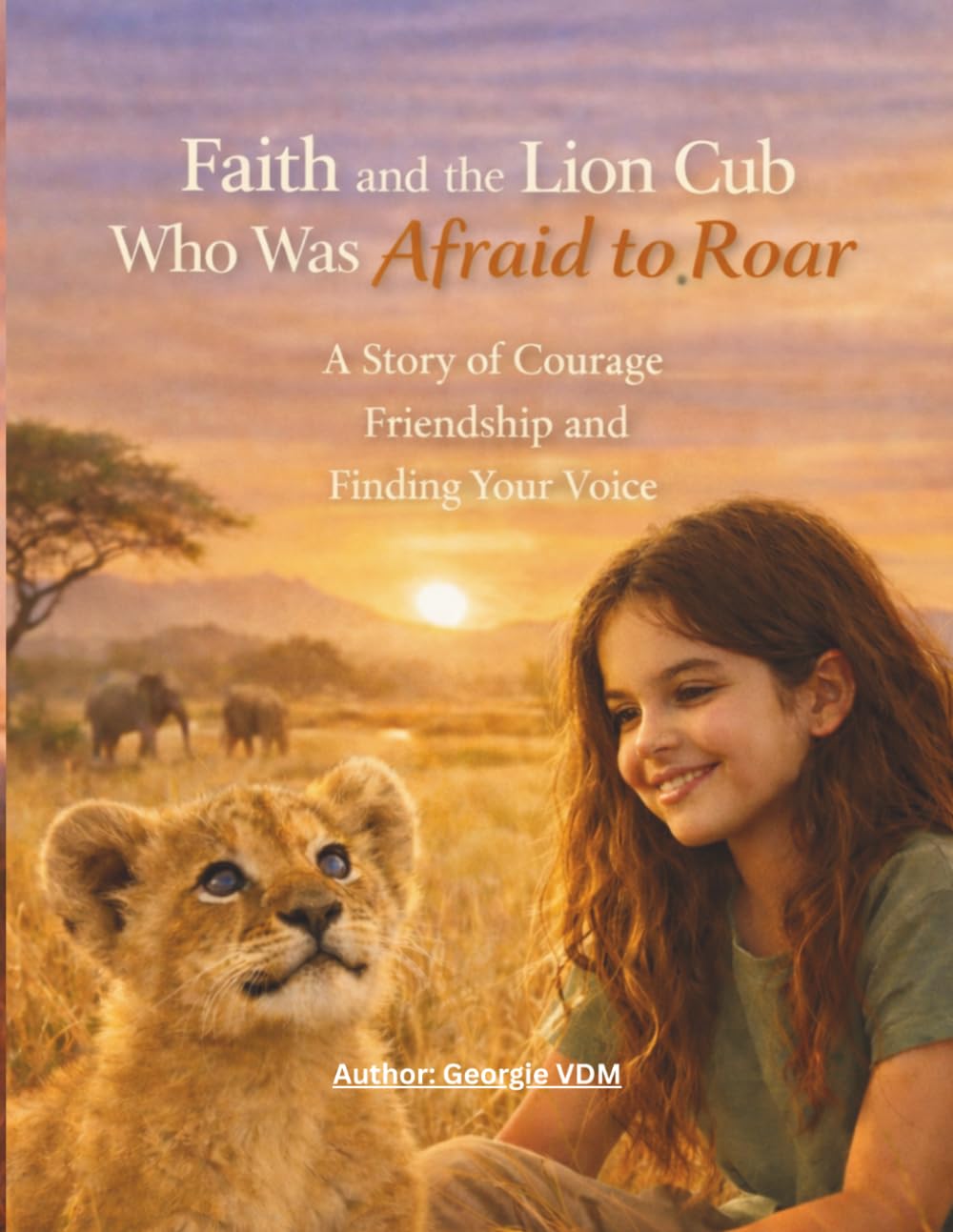 FAITH AND THE LION CUB WHO WAS AFRAID TO ROAR (African Animal Friendship Stories Series)
