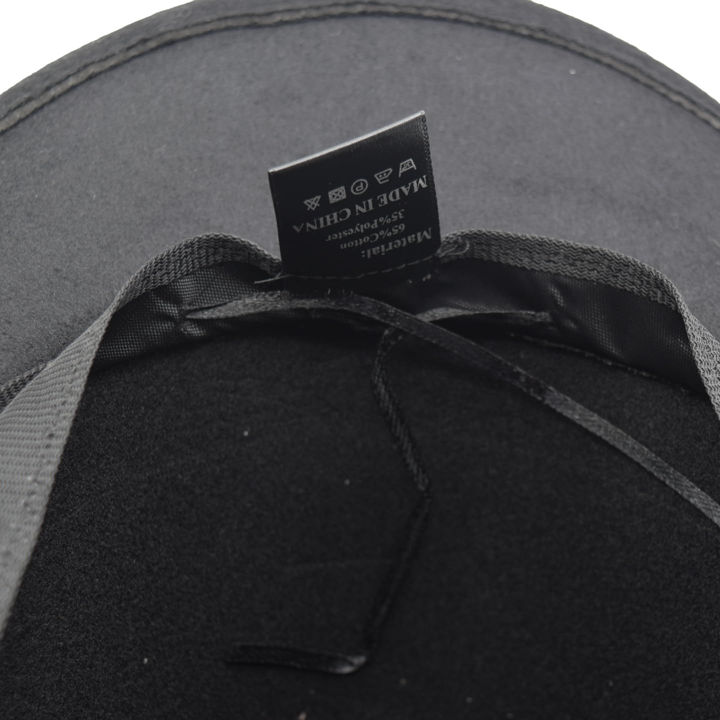 Unisex Western Cowboy Hat Fur Felt Cowgirl Hats Wide Brim with Belt Buckle - Image 8