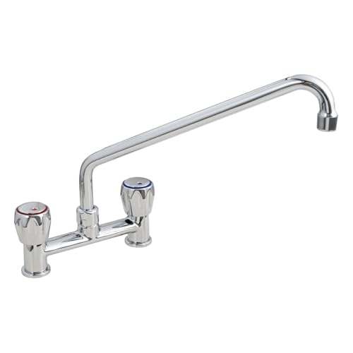 GastroHero Zweiloch Mischbatterie Profi 100 Gastronomiebedarf