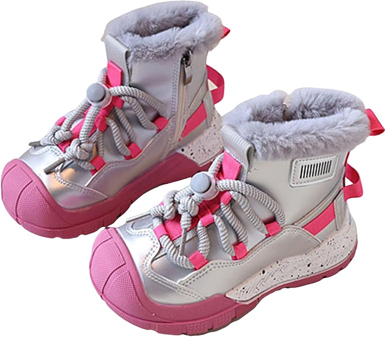 Amazon | スノーブーツ キッズ 男の子 女の子 雪靴 防寒 防水