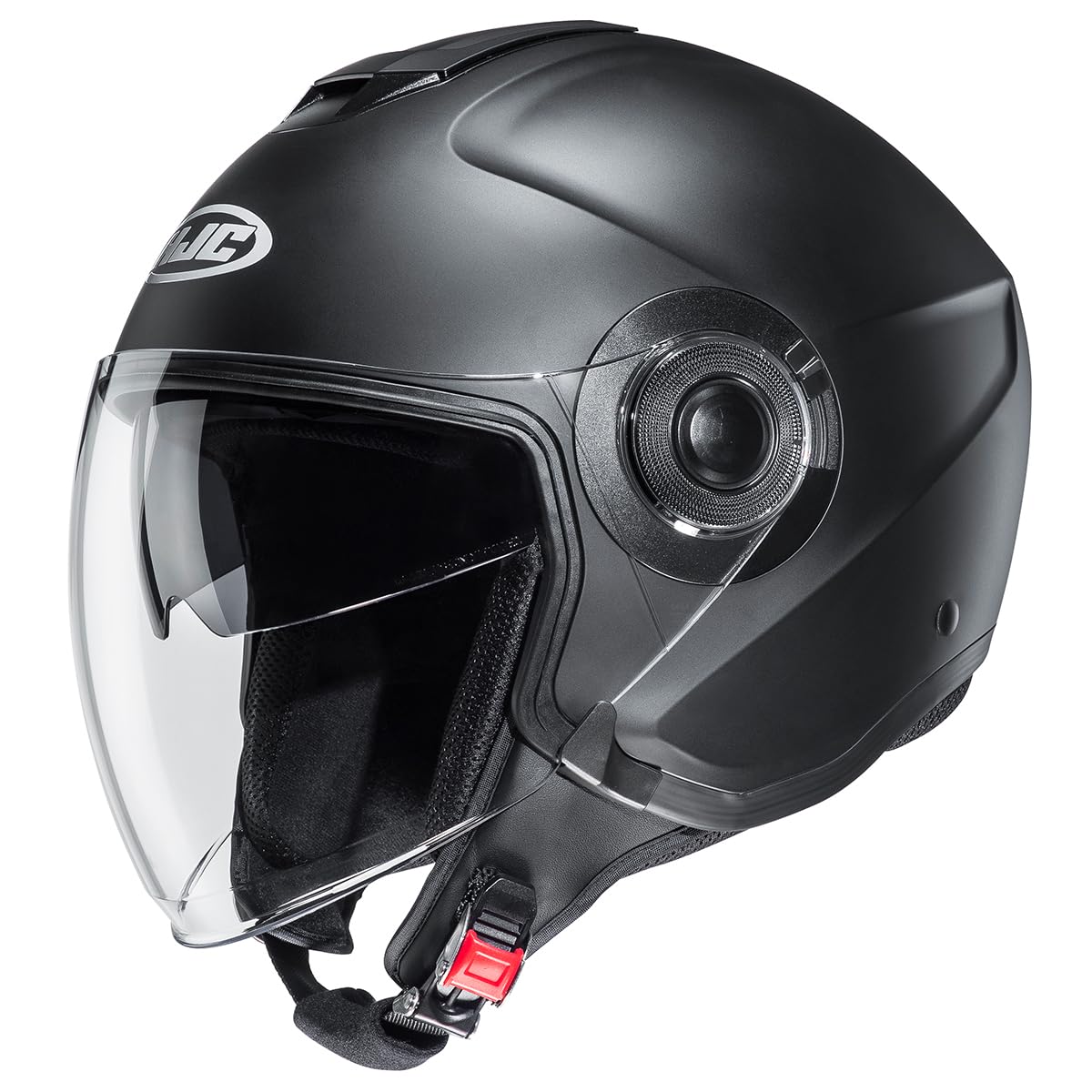HJC, Casco Moto Jet i40N SOLID Semi Flat Black, L