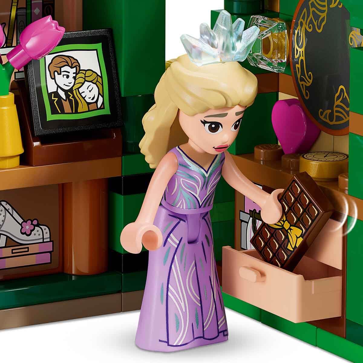 LEGO Wicked Emerald City i Kiamo Ko Castle 75689 | zamki z klocków dla dzieci, zabawki dla 9-latki, prezent Wicked, na urodziny dla dziewczynki i chłopca, 860 elementów