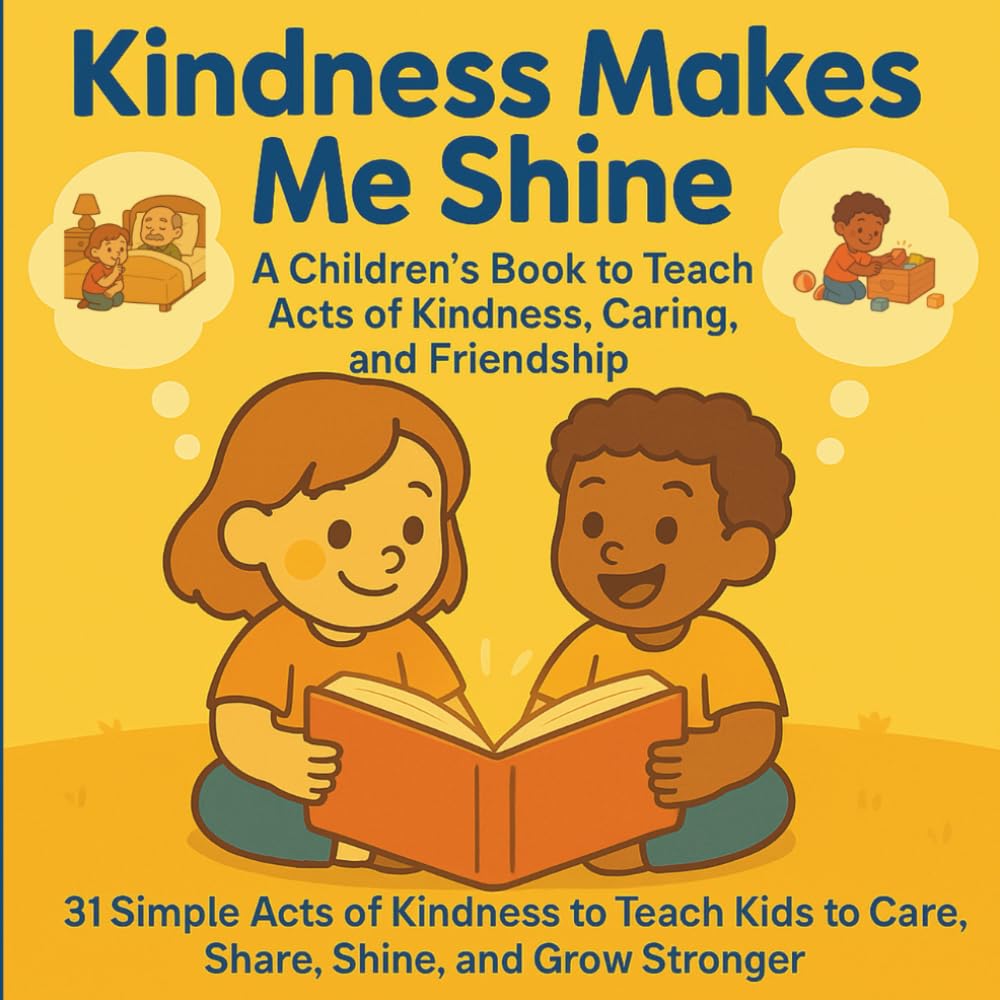 Kindness Makes Me Shine: A Children’s Book to Teach Acts of Kindness, Caring, and Friendship: 31 Simple Acts of Kindness to Teach Kids to Care, Share, Shine, and Grow Stronger