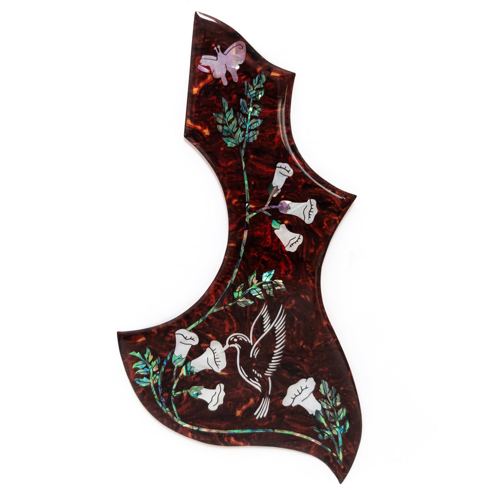 Battipenna per chitarra, Battipenna autoadesivo for chitarra acustica con motivo a venature del legno for parti di ricambio Taylor