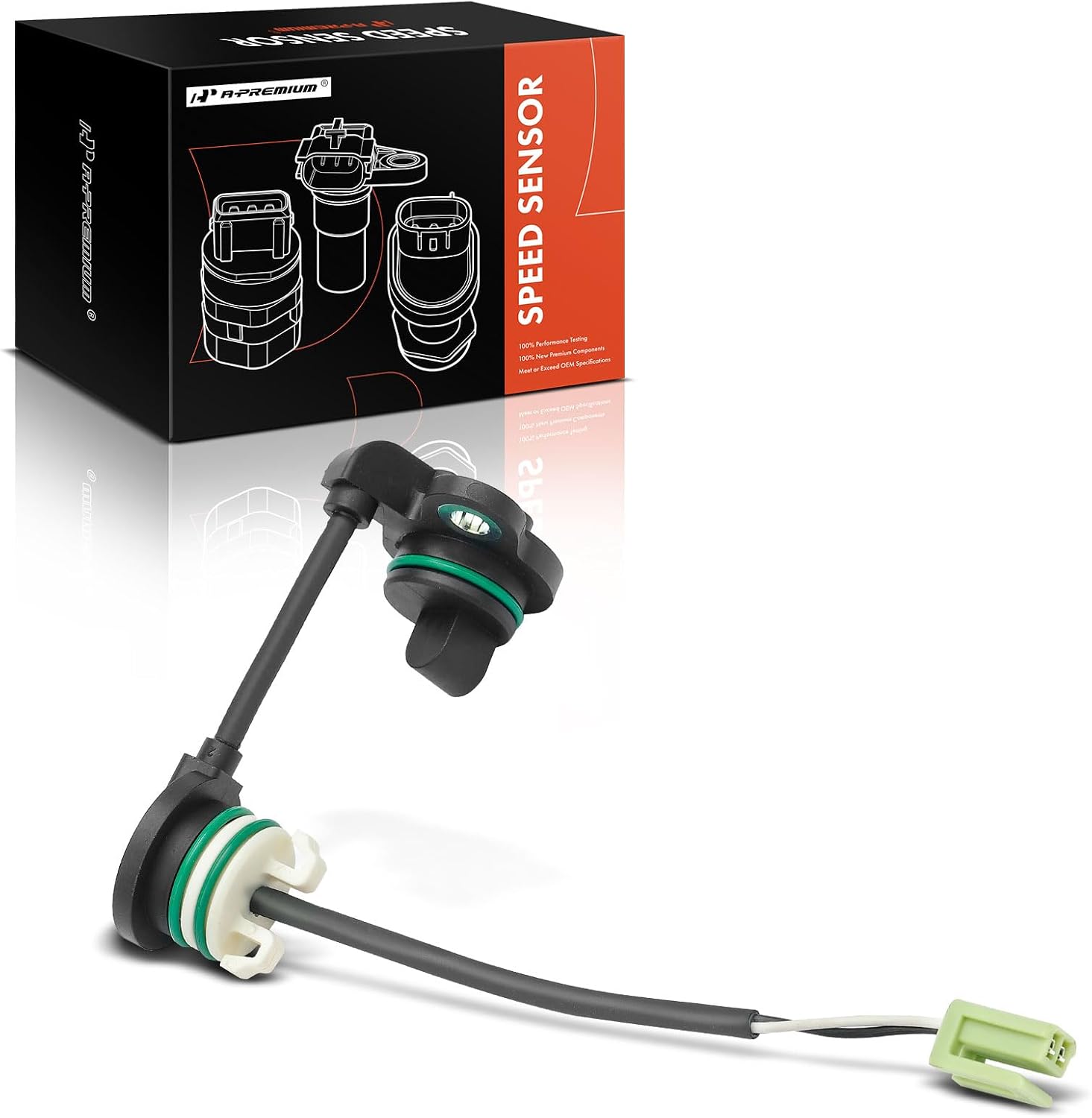 A-Premium Speed Sensor Compatible with Chevrolet Equinox 2010-2019, Malibu, Cruze, Sonic, Captiva Sport, Malibu Limited, Orlando & GMC Terrain & Buick Encore, Verano, Regal, Cascada