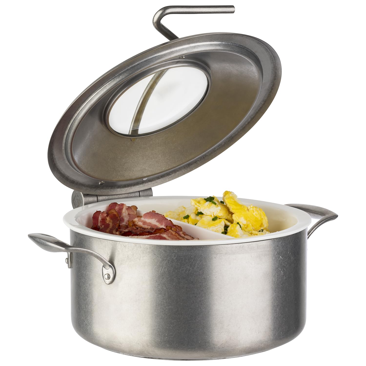 APS 82212 - Inserto in porcellana Orbit Ø 29,5 cm, altezza 9 cm, 2,8 litri, adatto per Chafing Dish Orbit