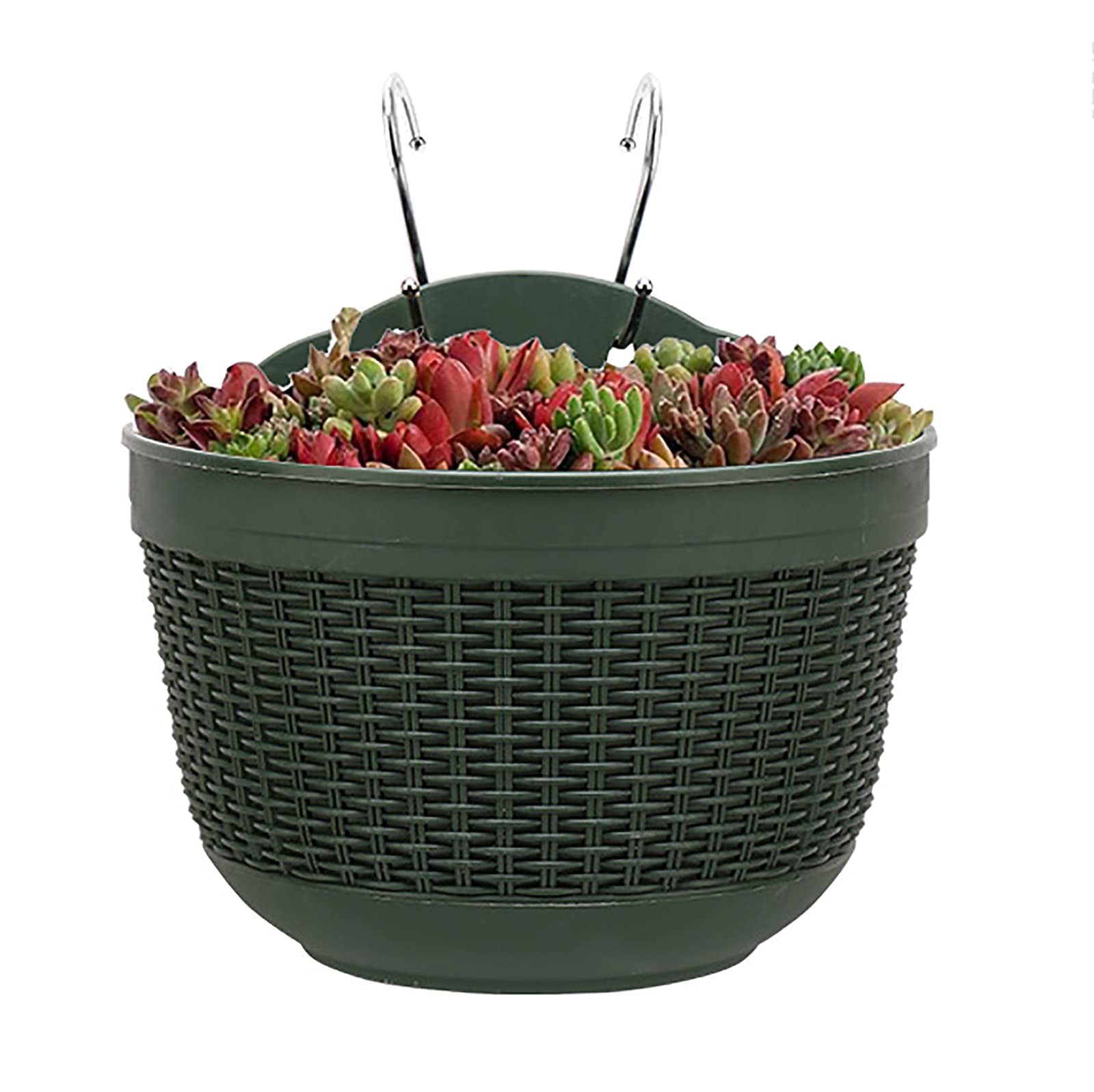 Hangende Kweekzakken, Verticale Hangende Plantenbak Voor Aan De Muur Plantenbak Voor Buiten Binnen Balkons En Tuinen Zwart~p135798999