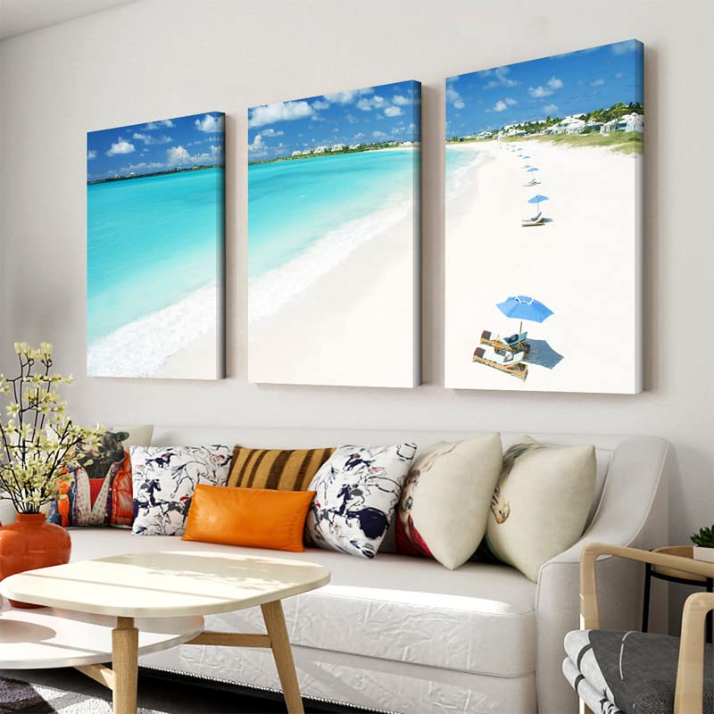 No.3フレーム付き特大キャンバスアート　風景画　海の絵画　インテリア絵画 No.3フレーム付き特大キャンバスアート 風景画 海の絵画