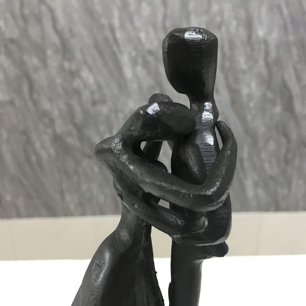 Iron Wedding Couple Figurines in Love Collectible Statues and Sculpture image 5