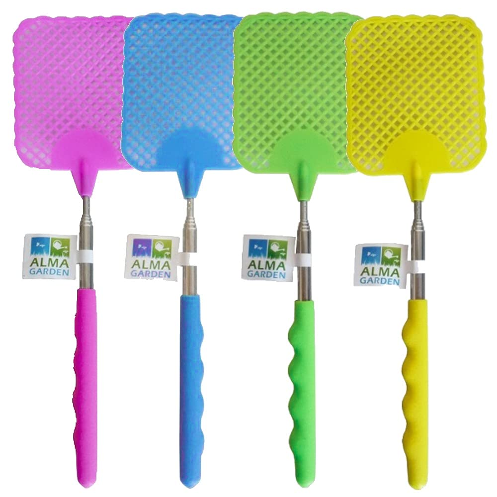 BrummHilde Support de bande adhésive pour attrape-mouches – Support mobile pour bandes adhésives – Support pour toutes les bandes de colle à mouches courantes – BrummHilde + tapette à mouches
