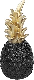 yaogohua Resin Artificial Pineapple, Home Accessories, Business Gifts, Fruit-Shaped Desktop Decorations, Resin Pineapple Decoration, Living Room Decorations (Back)