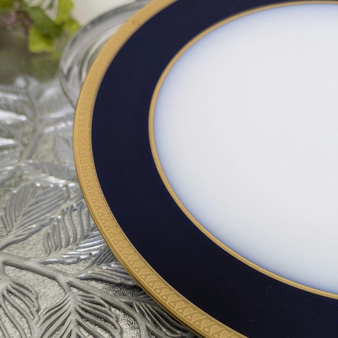 大倉陶園 片葉 金彩 プレート 皿 6枚 20cm