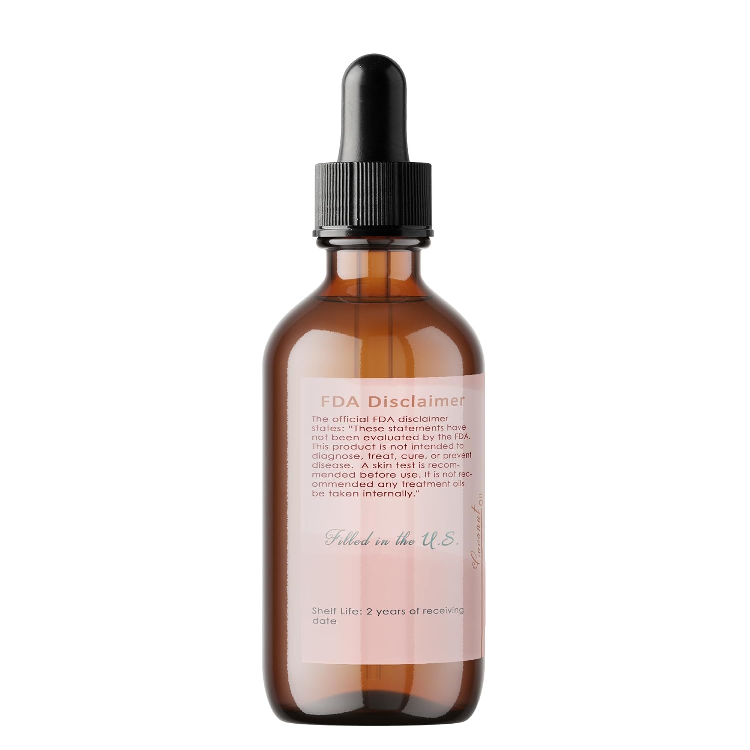 Coconut Fractionated Oil 4 oz Pure Extra Virgin Do Not Solidify At Room Temp. Face Body Moisturizes Damaged Hair