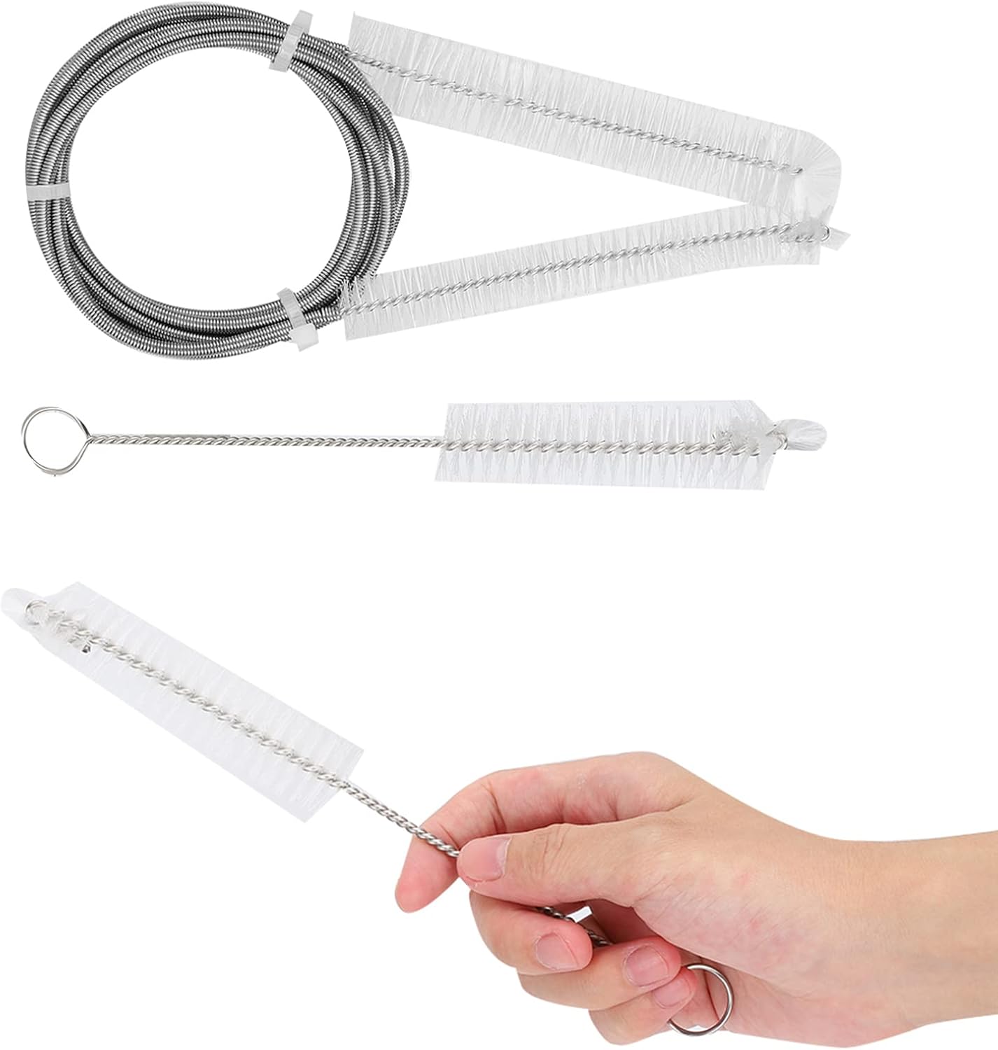 CPAP Tube Cleaning Brush Stainless Steel Cleaning Brush Universal