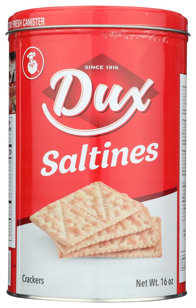 Dux Original Saltine Crackers 16 oz (Pack of 6)