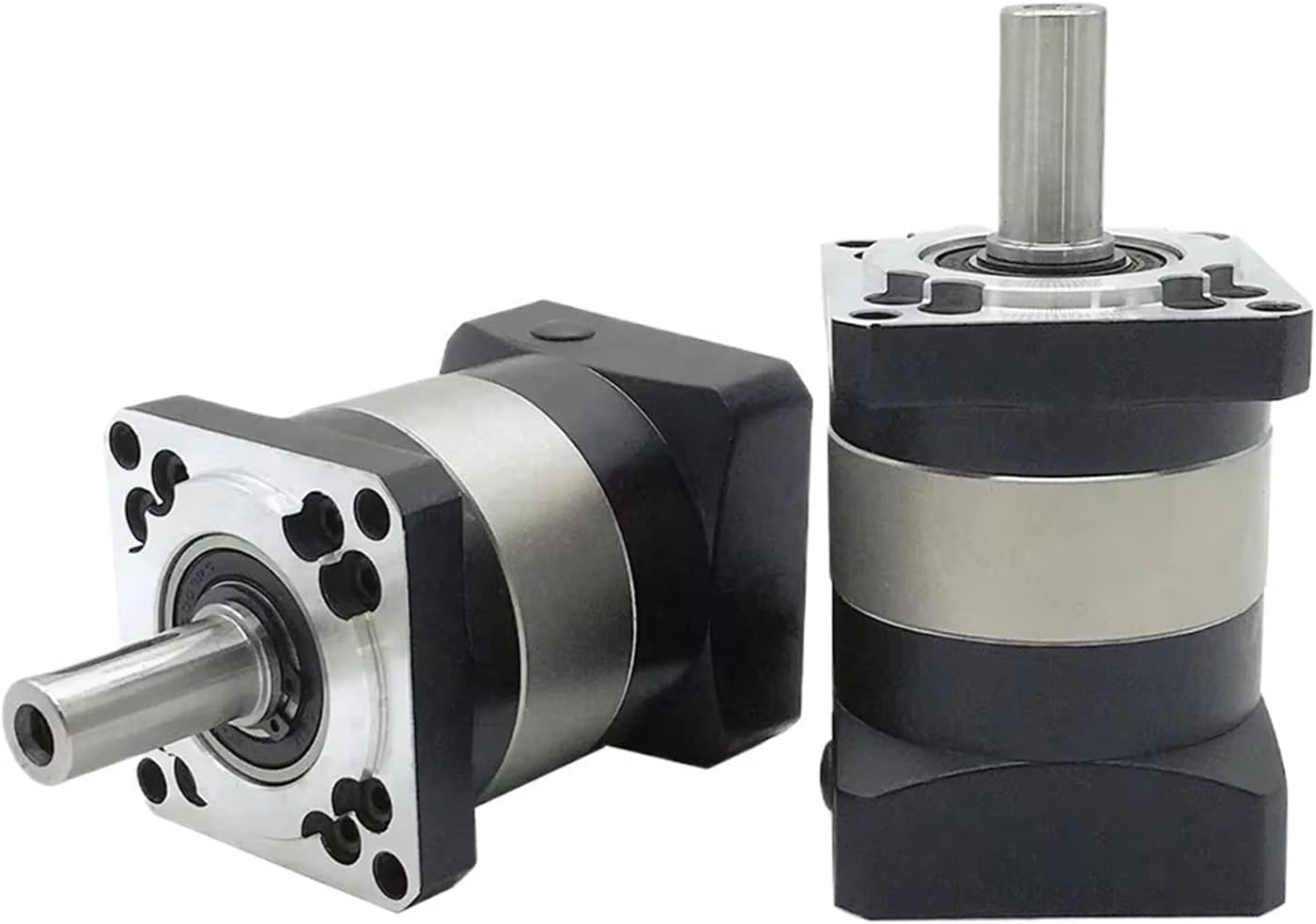 1pcs Planetary Gearbox Motor Reducer for Nema 17 23 34 Stepper Motor Speed Reducer for 40 60 80 90 110 130 180mm Flange Servo Motor(PLF080 19mm Input,Ratio 4 to 1)