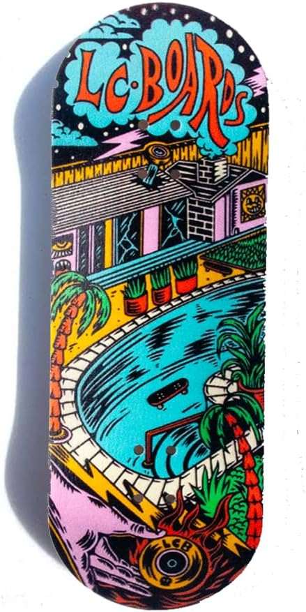 LC Boards FINGERBOARDS 98X34 Pool Party Deck with Griptape
