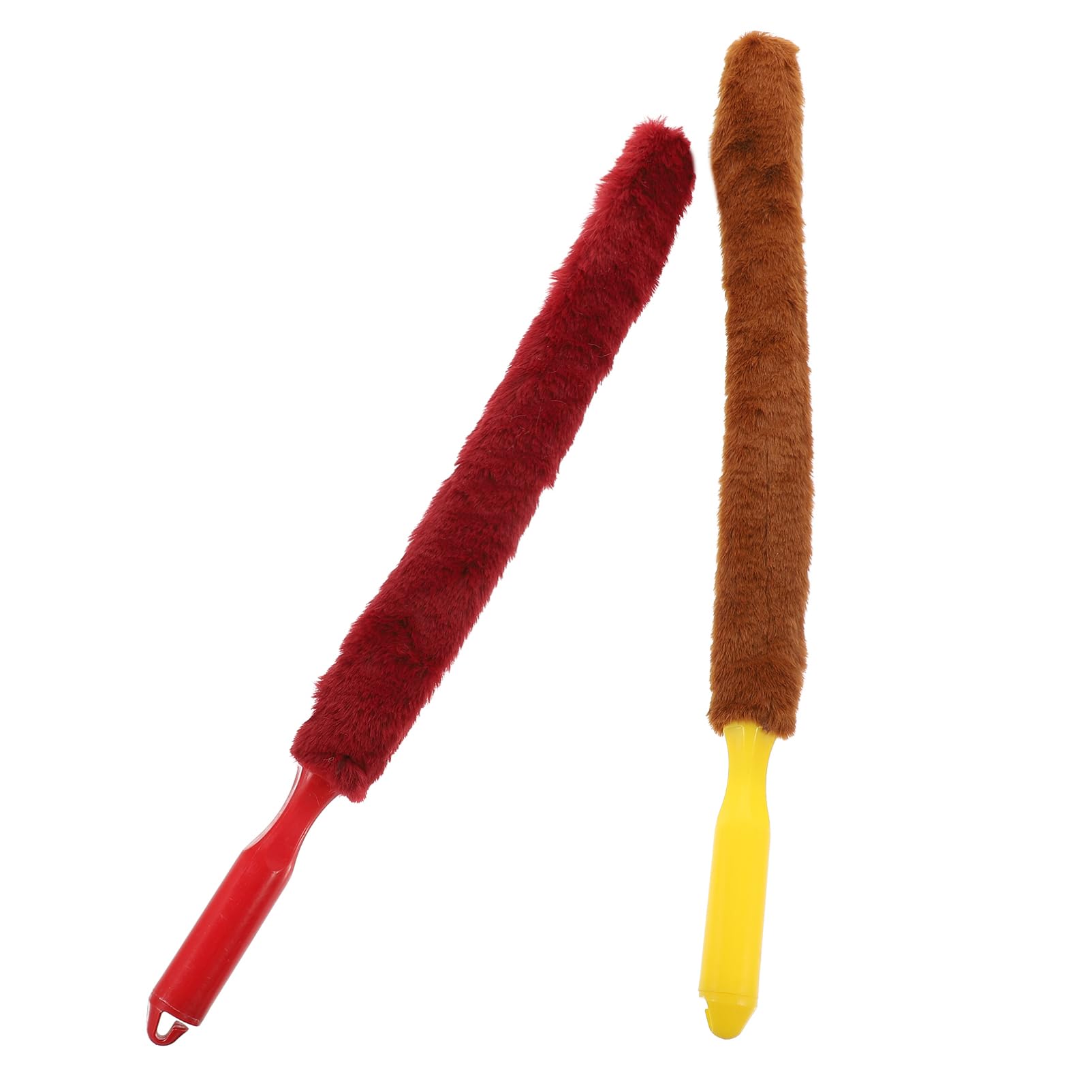 FUNOMOCYA Guzheng Brush Set 2 Pcs Professional Cleaning Tools for Musical Instruments Easy to Use Random Style