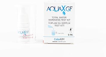 Domestic 5 mL AQUAX@GF- Total Water Hardness Test Kit. Measure your water quality easily, quickly and accurately