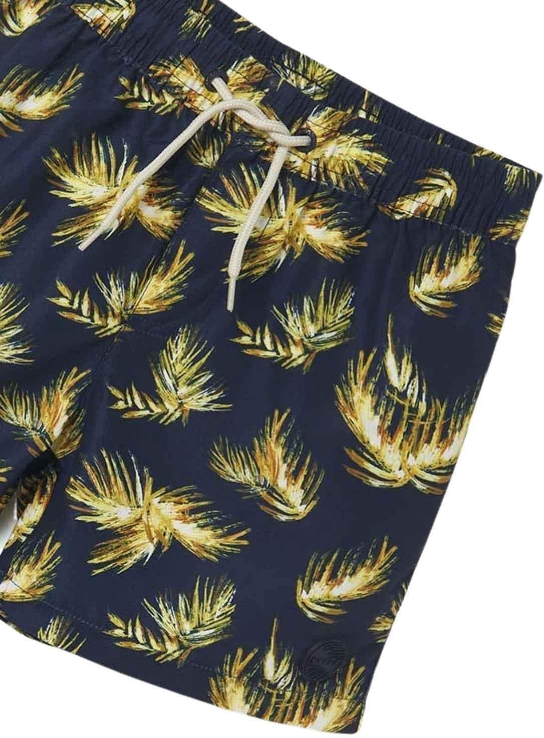 Mayoral Printed Swimsuit for Boys Navy