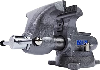 Wilton Tradesman Bench Vise, 8" Jaw Width, 6-3/4" Max Jaw Opening, 4-3/4" Throat (Model 1780A)