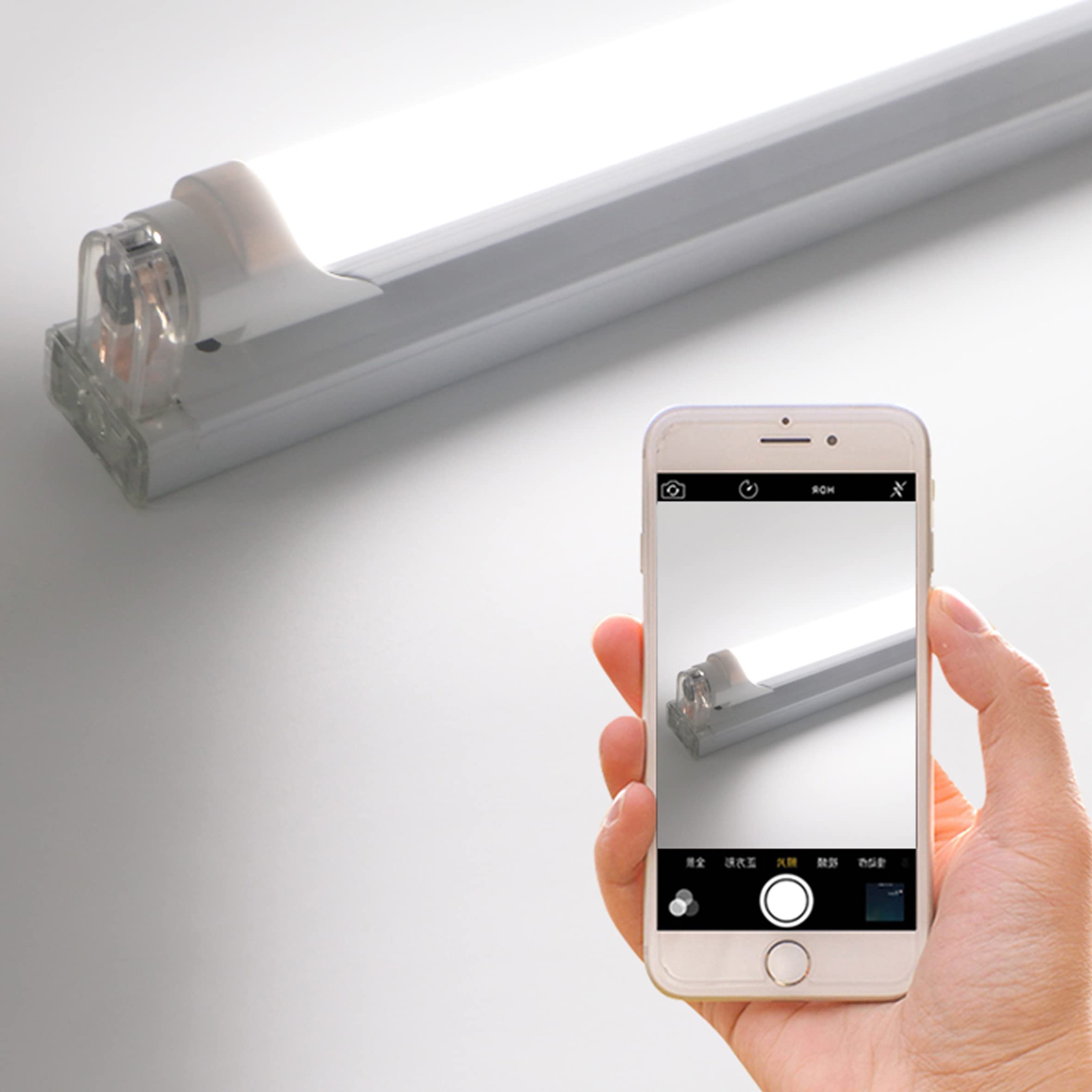 Amazon | LED蛍光灯 40W形 直管 120cm 2300LM グロー式工事不要 両側  