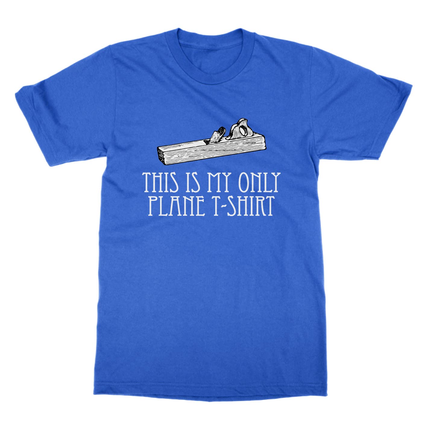 T-shirt bleu « This is My Only Plane » taille L exprimez votre passion