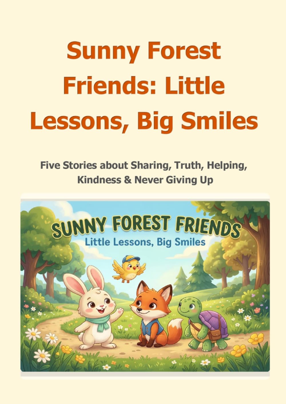 Sunny Forest Friends : Little lessons, Big Smile: Stories about Sharing, Truth, Kindness, Helping and Never Giving Up