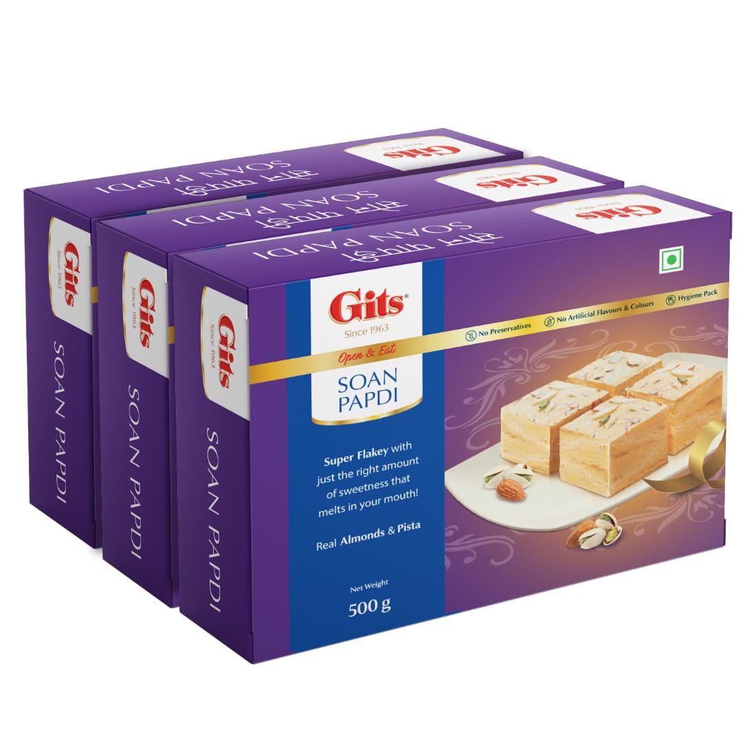 Open & Eat Soan Papdi