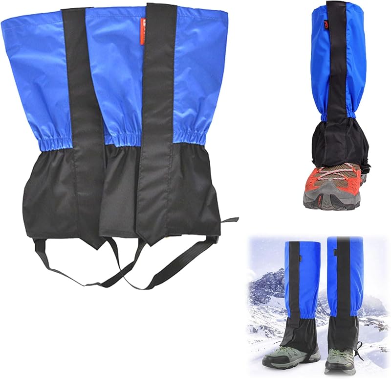 Helweet vízálló lábszárvédő gaiter, hó- és sárvédelem túrázáshoz, trekking és hegymászáshoz