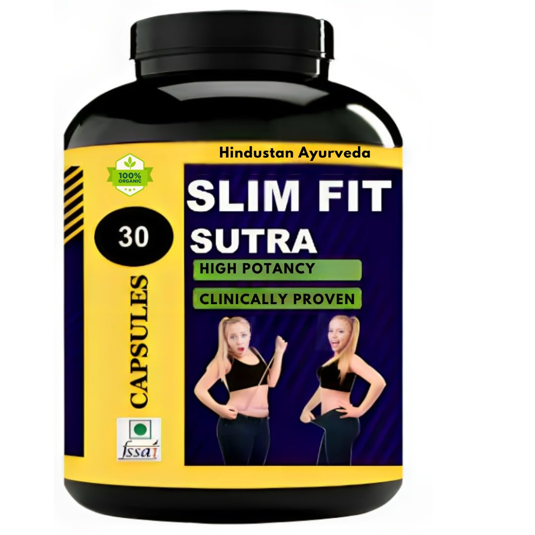 Slim Fit Sutra | Weight Loss Medicine for Women | Body Loss Fat | Capsule | Pack of 1-image-6