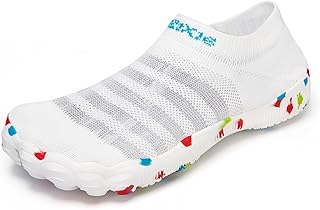 Water Shoes Women Barefoot Athletic Workout Gym Footwear Beach Swim Sneakers Quick Drying Boat Aqua Shoes for Water Sport Diving Sailing Travel Fishing