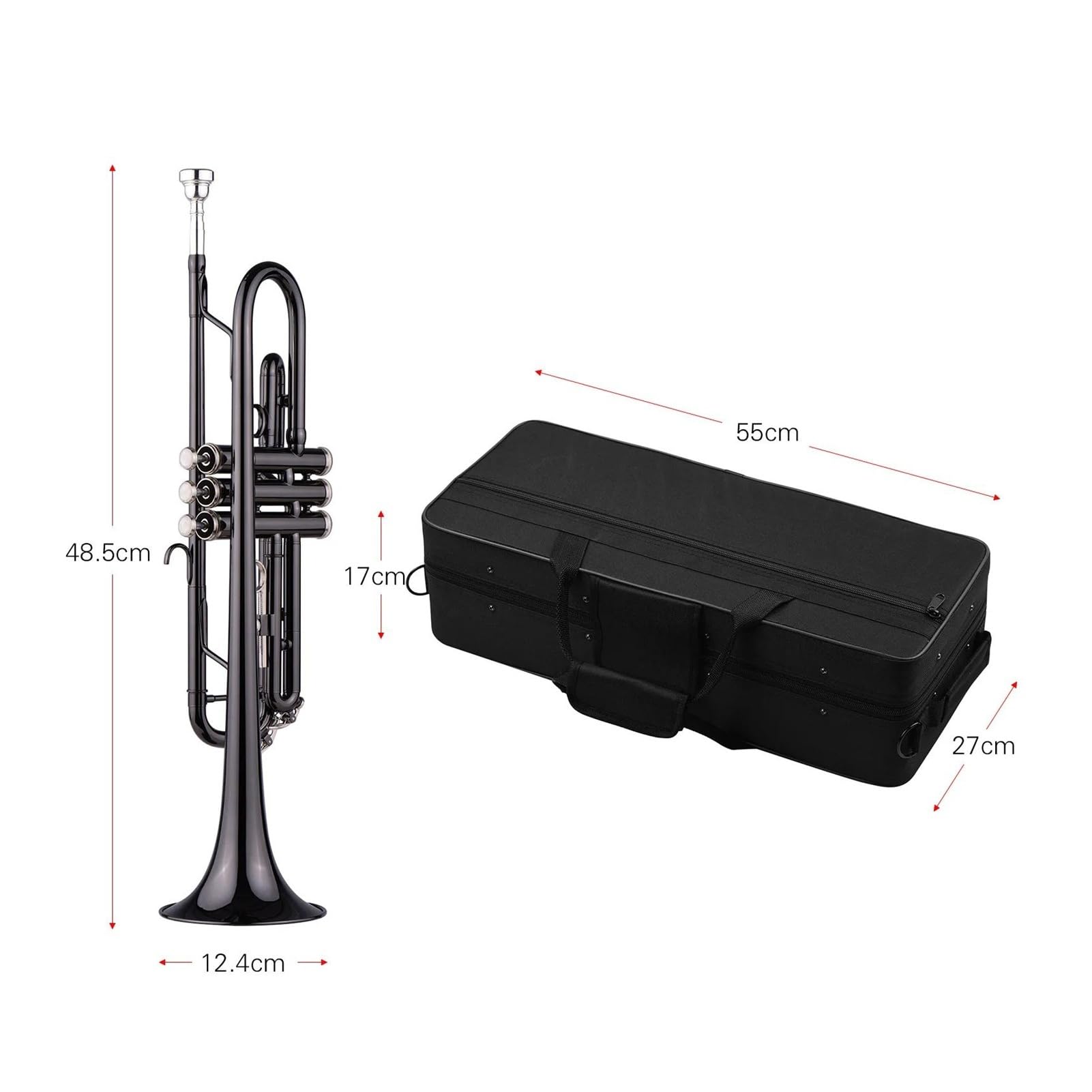 trąbka Zestaw trąbek Bb dla początkujących Instrumenty muzyczne