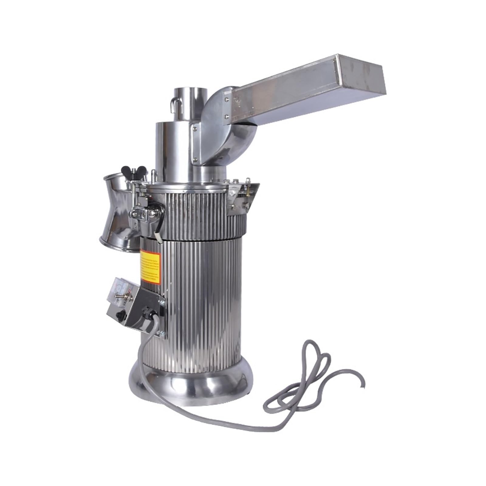 Molino automático de martillos, molino continuo for hierbas, picadora con capacidad 20 kg/h y velocidad rotación 25000 r/min Alta eficiencia
