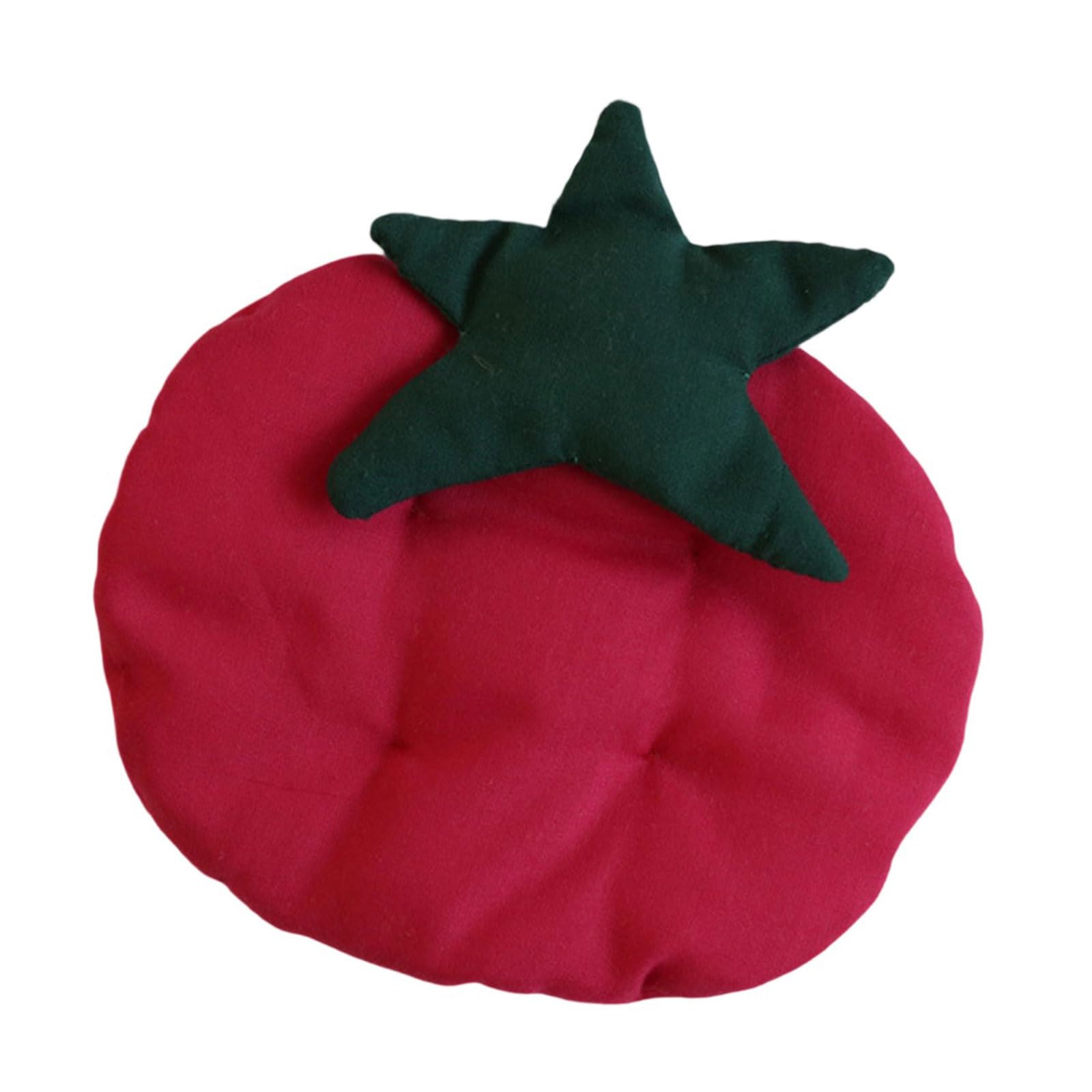 Vlhpnpe D Tomato Coasters Cotton Absorbent Cup Mats For Ining Table Kitchen Ecor Kitchen Ecoration Coasters