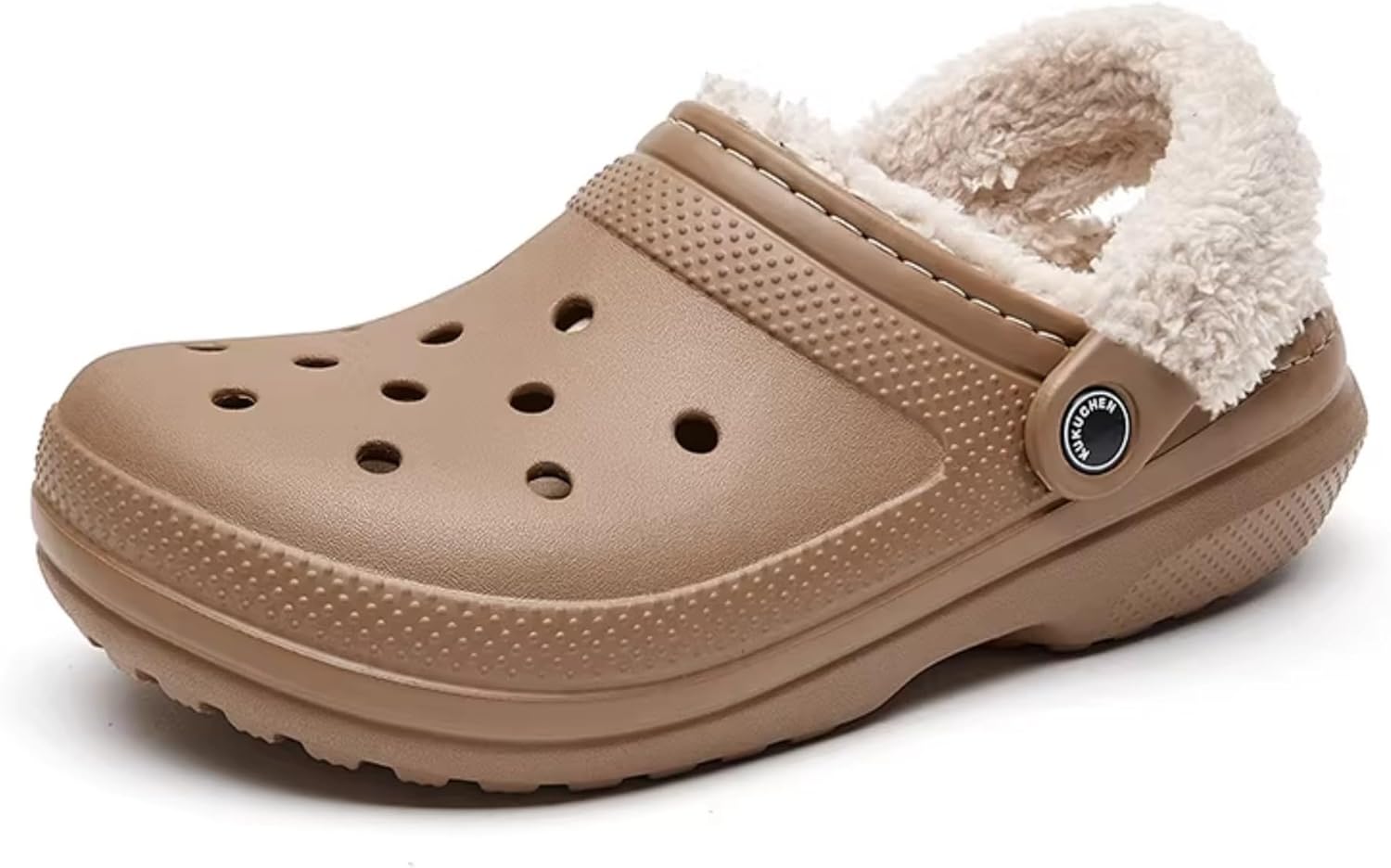 White Crocodile Leather Perforated Shoes, Comfortable and Simple, Daily Casual, Containing Comfortable Cotton Wool and Round Loose Toe, Wear-Resistant Shoe Sole with Strong Road Grip, Suitable for Both Men and Women in All Seasons