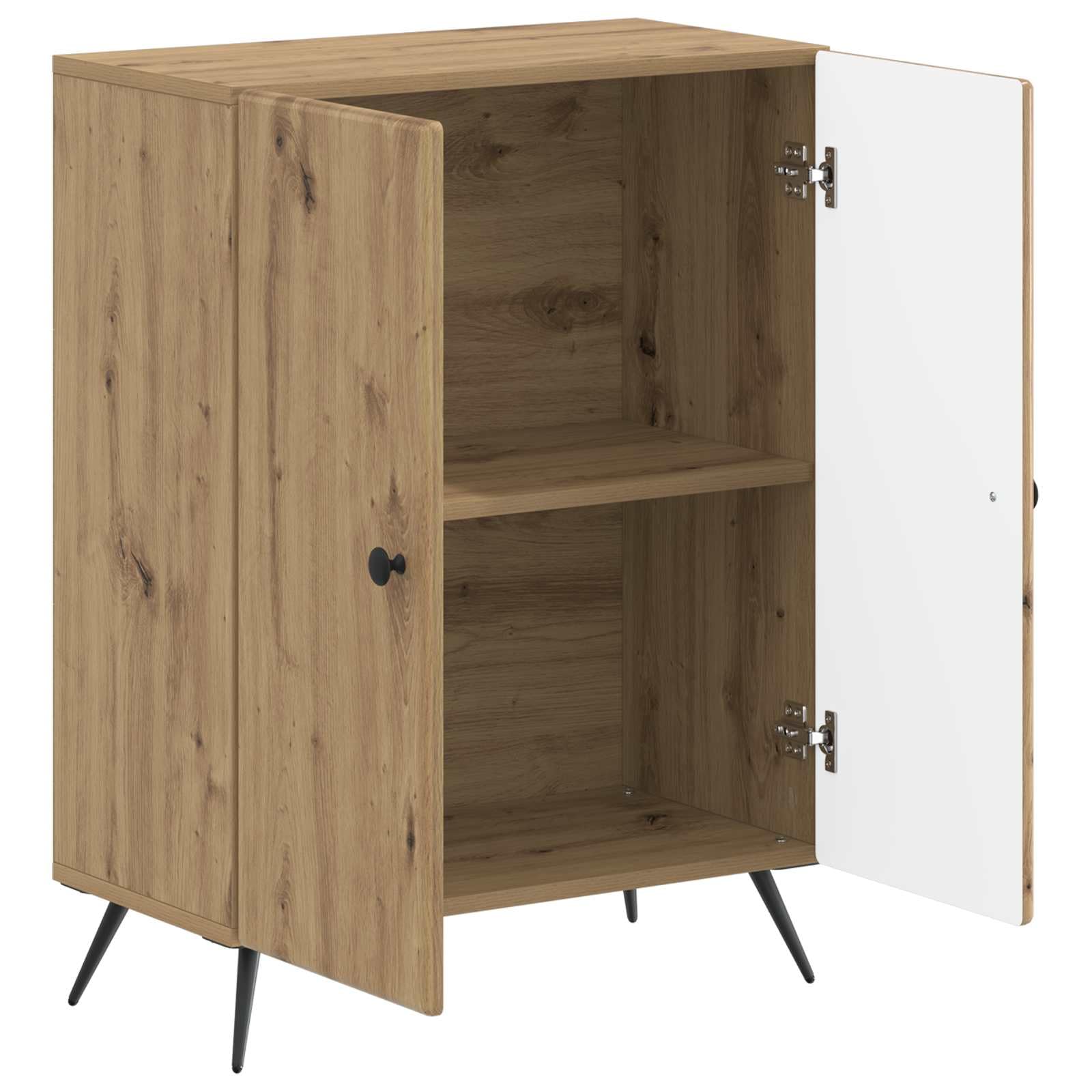 vidaXL Meuble de Rangement de Salle de Bain Breda Chêne Artisanal