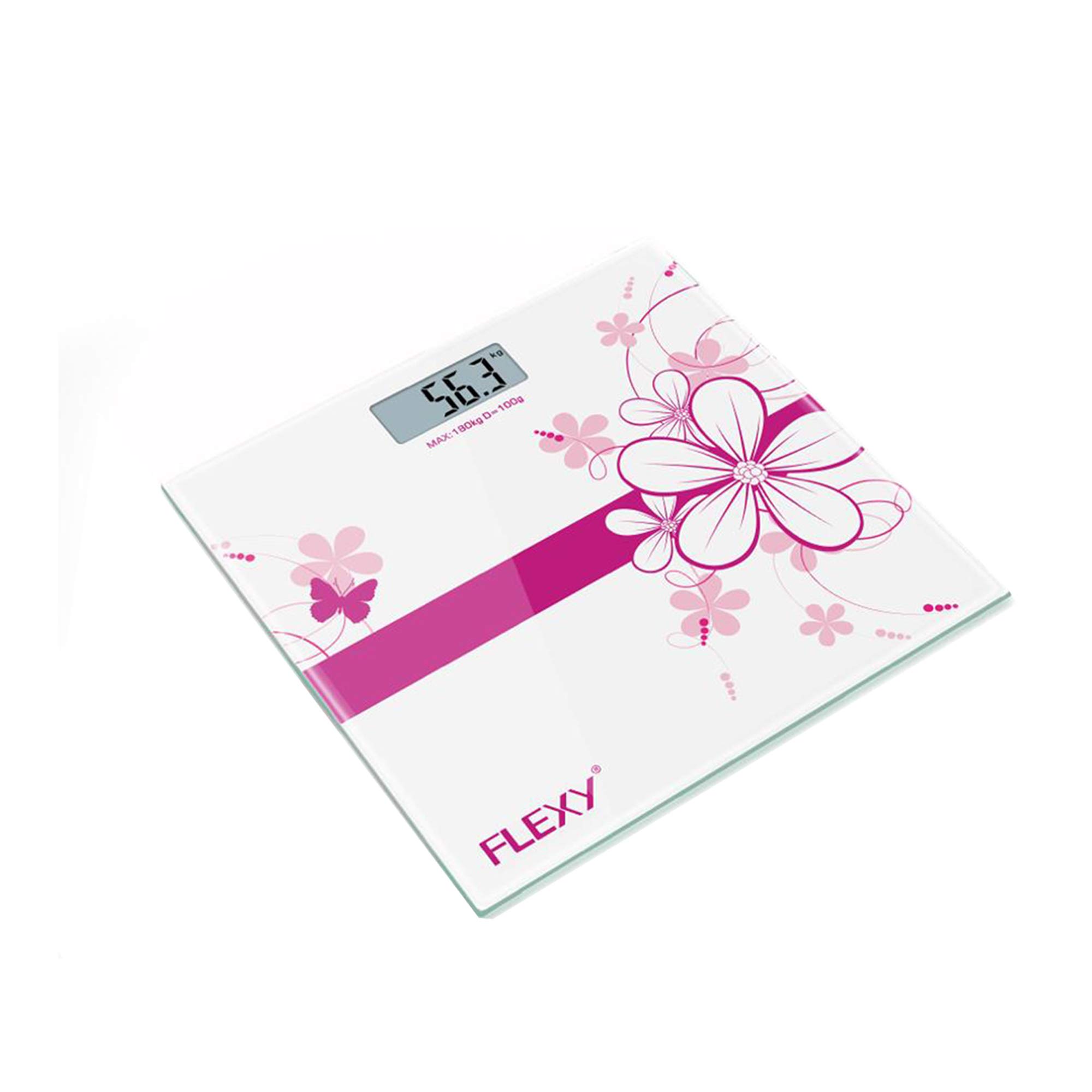 FLEXY® Digital Body Weight Bathroom Scale, Sensors Body Weight Scale, Convertible LED Display Step on Technology Auto zero & Auto off Digital and Highly Accurate Measurements