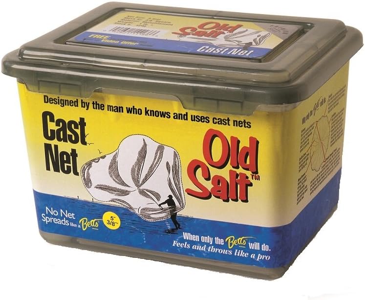 Betts 8PM Old Salt Mono Cast Net Multi-coloured, 8ft