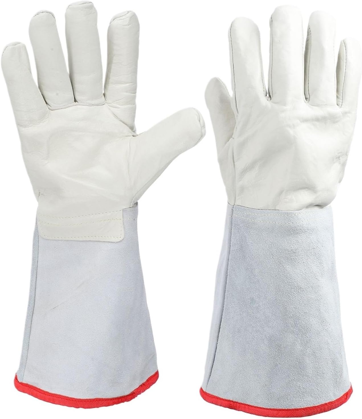 40cm, Cryogenic LNG Liquid Nitrogen Treatment Protective Glove, Work Cryo Gloves Low Temperature