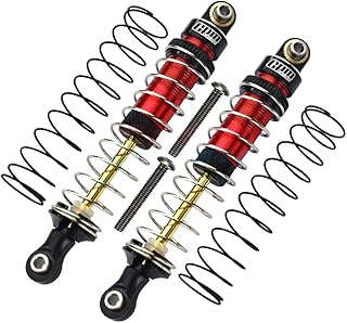GPM for AXIAL-1/18 UTB18 Capra 4WD Unlimited Trail BUGGY-AXI01002 Aluminum Alloy Front and Rear Universal Shock Absorber (midpoint Distance 80mm)