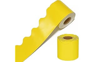 50 Feet Scalloped Bulletin Board Borders for Classroom Decor
