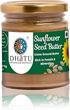 Dhatu Organics Nut & Seed Butters – SunFlower Seed Butter, 175g