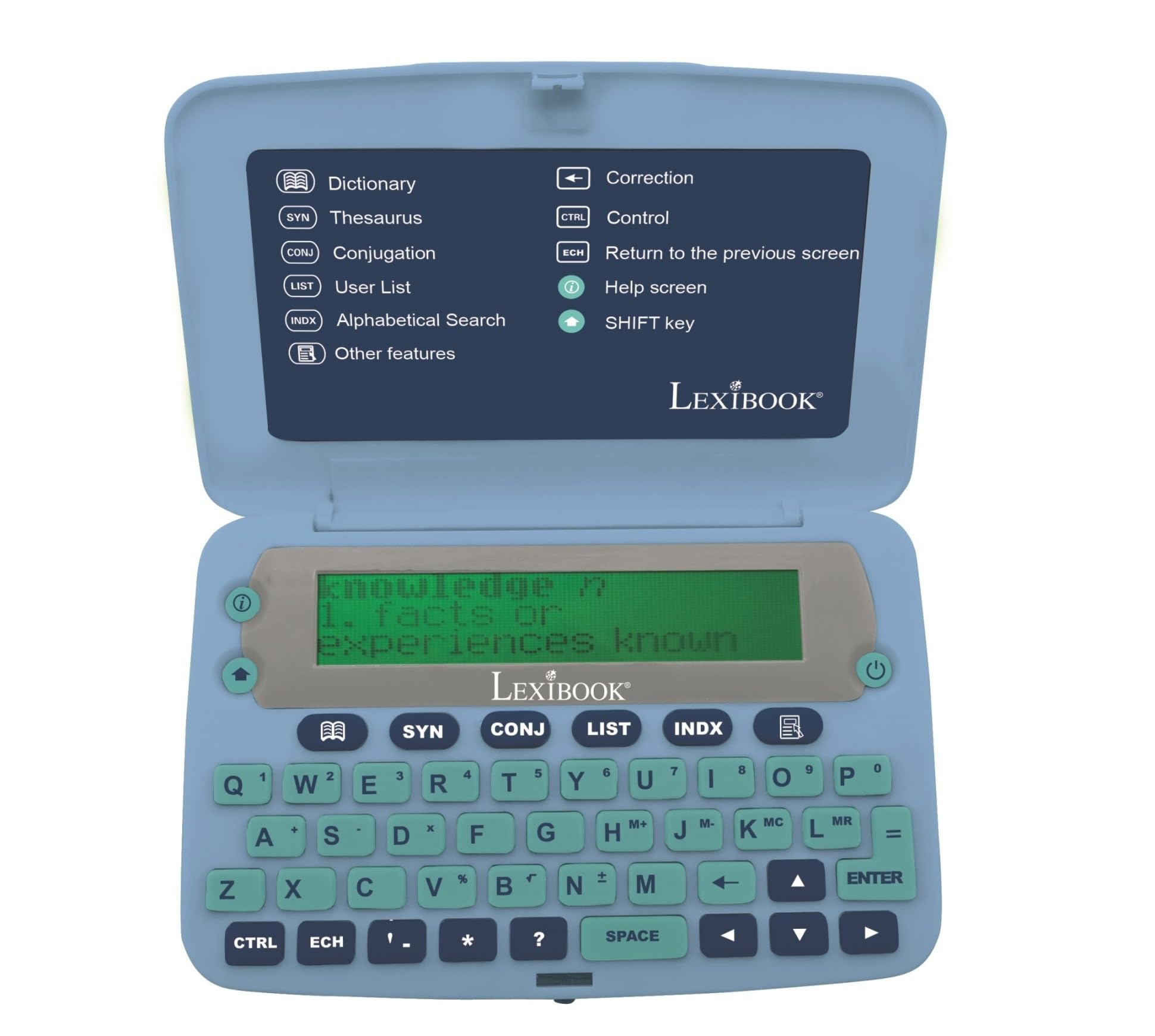 Lexibook The English Dictionary With Definitions Thesaurus Blue - D650EN
