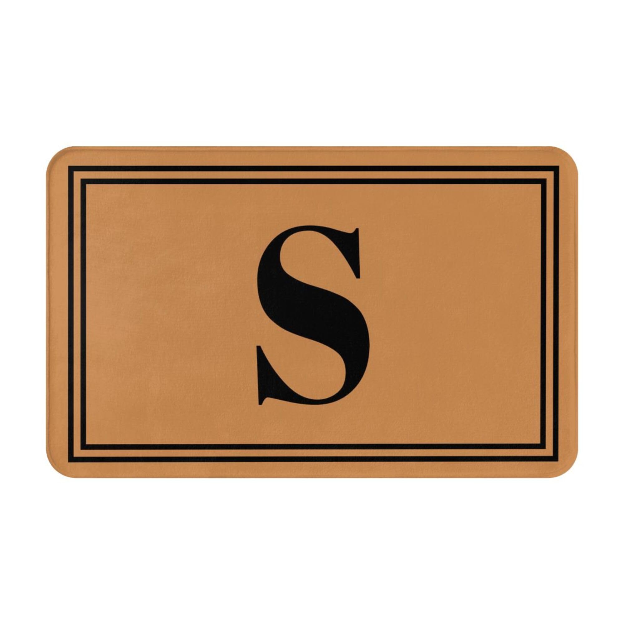 LLLGSH Felpudo Personalizado - Personaliza tu Felpudo con Toda tu Familia y Mascotas - Felpudo con Nombre - Base Antideslizante - para la Entrada a Casa, Pasillos, Puertas de Exterior - 60 x 40 cm