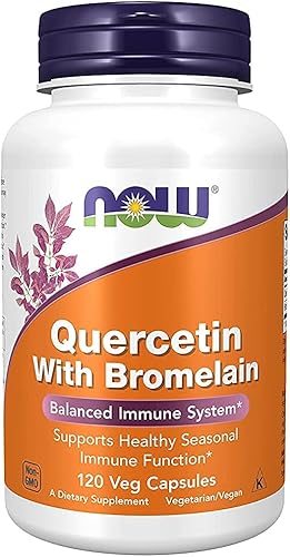 Quercetina con bromelina 120 cápsulas vegetales